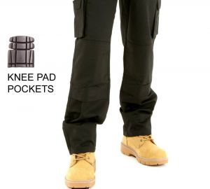 מוצרים הכי חמים ברשת  ביגוד הנעלה ואביזרים   מכנסי עבודת מטען קרביים בגודל 30 עד 54 עם כיסי רפידות ברכיים
