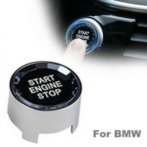 מתג התחלה של מנוע קריסטל לחץ על כיסוי המתנע בלחצן אחד עבור BMW X3 / 4 X5 F15 / 16